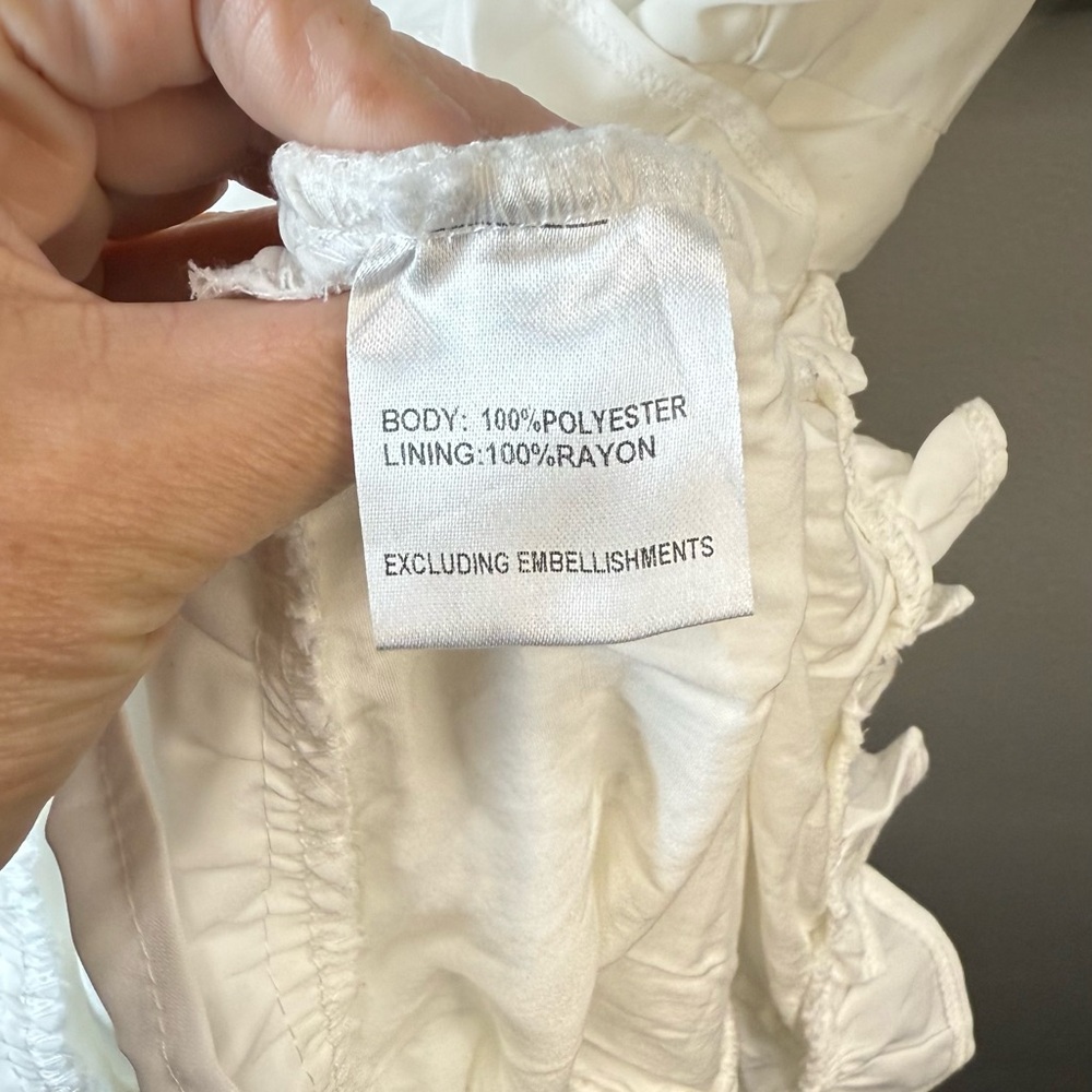 Hello Molly White One-Shoulder Mini Dress - Picture 5 of 5